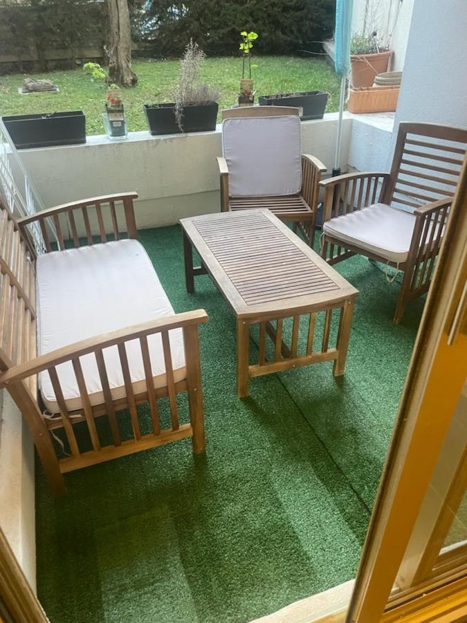 Superbe Studio Terrasse Centre Ville Et Plages A Pieds Cannes Exteriör bild